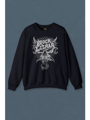 So Cool Brock Lesnar Logo Wwe Ufc Amerikan Güreşi Spor Baskılı Unisex Sweat