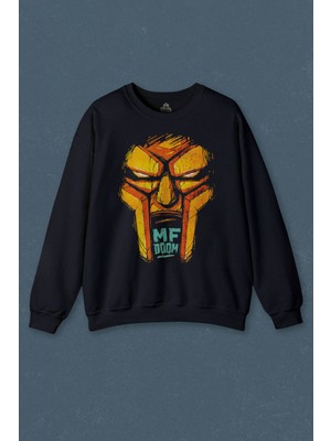 So Cool Mf Doom Hip Hop Doomsday J Dilla Rap Baskılı Unisex Sweat