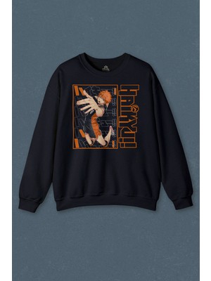 So Cool Haikyuu Fly Anime Baskılı Unisex Sweat