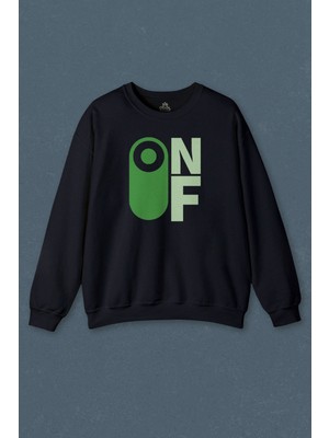 So Cool On Off Aç Kapa Urban Street Wear Baskılı Unisex Sweat