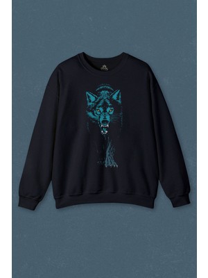 So Cool Bozkurt Kurt Kafası Wolf Bozkurt Baskılı Unisex Sweat