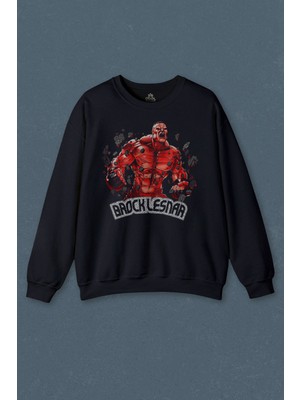 So Cool Brock Lesnar Wwe Ufc Amerikan Güreşi Spor Baskılı Unisex Sweat