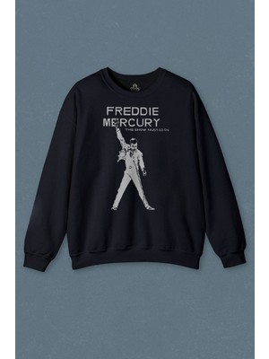 So Cool Freddie Mercury Eagle Rock Queen We Are The Champion Baskılı Unisex Sweat