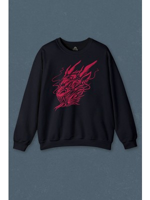 So Cool Dragon Japanese Ejder Japon Baskılı Unisex Sweat