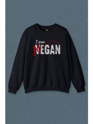 So Cool I Am Negan The Walking Dead Yürüyen Ölüler Baskılı Unisex Sweat
