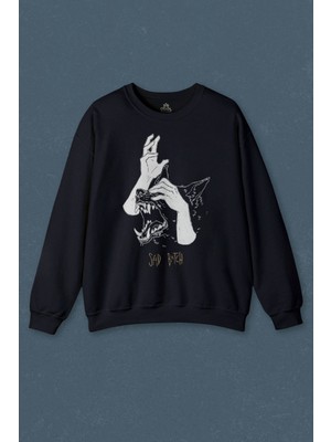 So Cool Sad Bötch Dog Asi Baskılı Unisex Sweat