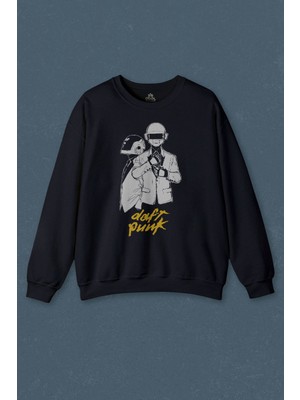 So Cool Daft Punk Müzik Get Lucky Music  Baskılı Unisex Sweat