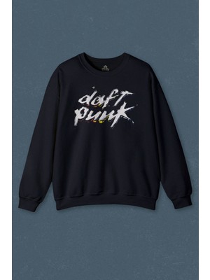 So Cool Daft Punk Müzik Get Lucky Music Baskılı Unisex Sweat