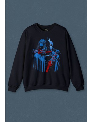 So Cool Batman Joker Kara Şovalye Dark Knight Film Baskılı Unisex Sweat