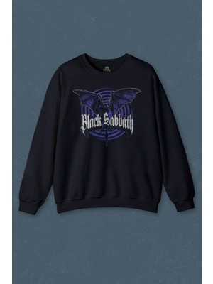 So Cool Black Sabbath Rock Müzik Ozzy Metal Music Yarasa Baskılı Unisex Sweat