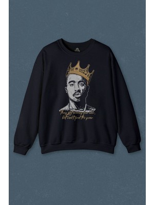 So Cool Tupac Hip Hop Rap Music 2Pac Baskılı Unisex Sweat