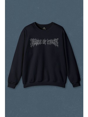 So Cool Cradle Of Filth Black Metal Gotik Gothic Goth Music Baskılı Unisex Sweat