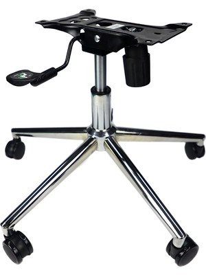 Özenmak Tek Kollu Mekanizma + Yıldız Ayak Seti Ofis Sandalyesi Oyuncu Koltuğu Makam Koltuğu Yedek Parça