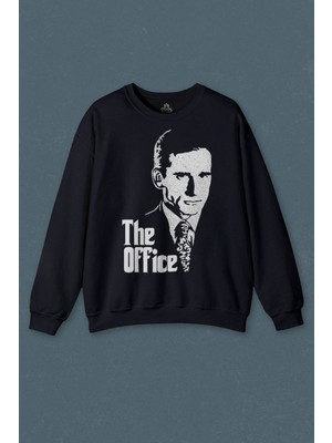 So Cool The Office Michael Scott Godfather Dunder Mifflin Baskılı  Baskılı Unisex Sweat