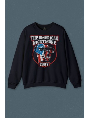 So Cool Cody Rhodes Nightmare Family Wwe Amerikan Güreşi Gym Body Baskılı Unisex Sweat