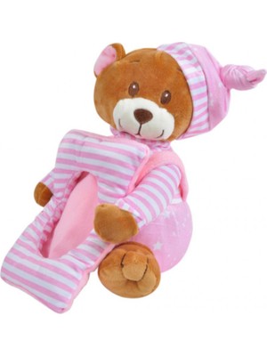 Top Rock Store Sevimli Çerçeveli Ayıcık Sevgiliye Hediyelik Uyku Arkadaşı 25 cm