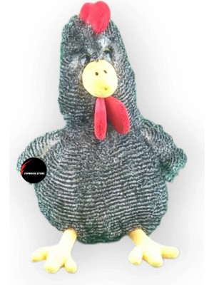 Top Rock Store Çilli Horoz Peluş Oyuncak 35 cm