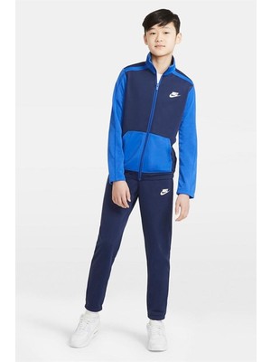 Nike Sportswear Futura  Track Suit Dark Blue Çocuk Eşofman Takımı Lacivert