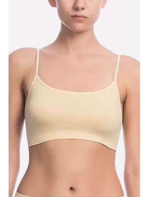 NBB 4 Adet, Seamless (Dikişsiz), Desteksiz, Likralı, Balensiz, Ince Askılı, Kadın Büstiyer Sütyen