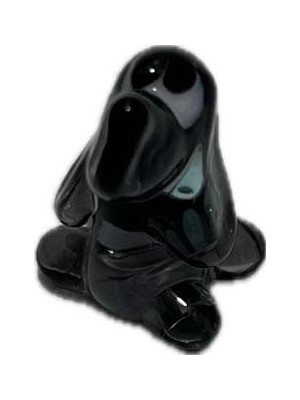 El Yapımı Mini Murano Cam Köpek Biblo A167-01