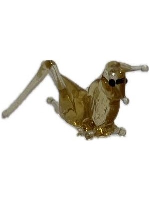 El Yapımı Mini Murano Cam Çekirge Biblo A165-10