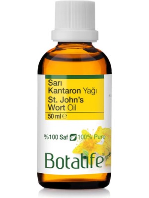 Botalife %100 Saf Sarı Kantaron Yağı 50 ml Doğal Özellikleriyle Etkili Bitkisel Yağ