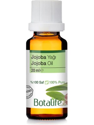 Botalife 20 ml Jojoba Yağı Saç ve Cilt İçin Yumuşaklık Verici Özellikler ile Doğal Bakım