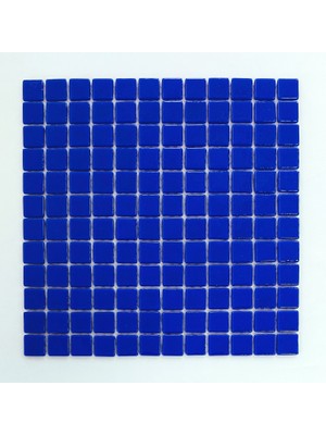 MozaiKristaL Tüm Yaşam Alanlarının Tüm Yüzeyleri İçin Mavi Cam Mozaik. Taş Ölçüsü: 25X25 Mm. File Ölçüsü: 31.5X31.5 Cm. ( 1 Koli = 1 m2 Fiyatıdır )