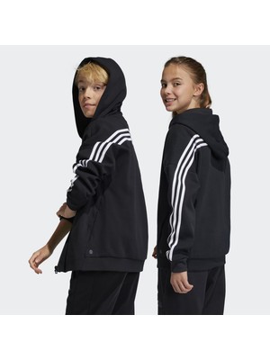 Adidas Future Icons 3-Stripes Full Zip Çocuk Sweatshirt