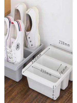 Bayev 2 Adet Roma Çok Amaçlı Çekmece Içi Düzenleyici Çorap Kemer Terlik Kutusu