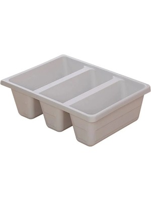 Bayev 2 Adet Roma 3 Bölmeli Buzdolabı Sebze Meyve Düzenleyici Çekmece Içi Organizer Kutu