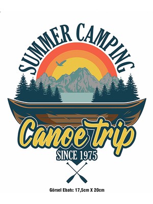 F17 Ajans Summer Camping Ütü ile Yapışan Tekstil Dtf Baskı