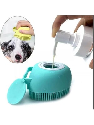 Mawrond Hayvanlara Özel  Şampuan Hazneli  Silikonlu Yıkama  Temizlik Kesesi