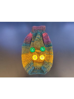 Hand Pet Handpet Rainbow Gerçek El Örmesi Kedi Köpek Kazağı