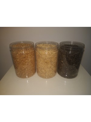 Gold Mind GoldMind Kuş Yemi  Üçlü Set 3x1kg (Bugday, Arpa, Ayçekirdeği)  Ayrı Poşetlerde.