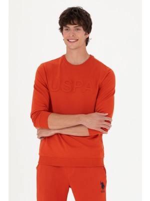 U.S. Polo Assn. Erkek Kiremit Sweatshirt 50269402-VR031