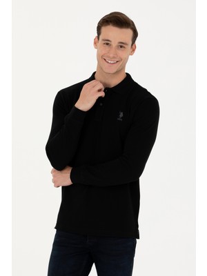 U.S. Polo Assn. Erkek Siyah Sweatshirt 50269403-VR046