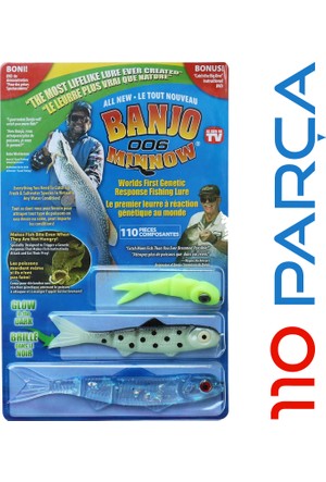 Banjo Minnow 006 - 110 Piece Fishing System for sale online