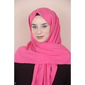 Eşarp Home Pamuk Cazz Kare Eşarp Fuşya