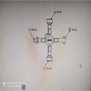 Acil Pano Çoklu Pano Kilit Anahtarı