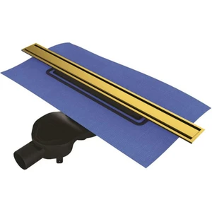 Vitra 59980559000 Eco Flow DK100 40CM Duş Kanalı - Parlak Altın Yandan - 5702701