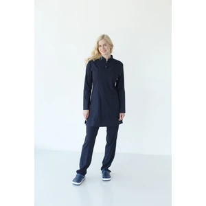 Dr. Mitra Kadın Likralı Tesettür Cerrahi Hemşire Doktor Takım Lacivert