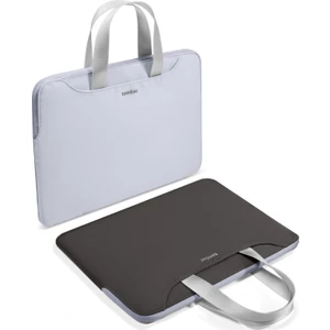Light A21 13.5 - 14.4 inç Çift Renk Sis Mavisi/Füme Laptop Notebook Çantası - A21D3B1