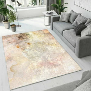 Colorix Carpet Dijital Baskı Dekoratif Kaymaz Taban Yıkanabilir Halı