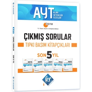 Kr Akademi Yayınları AYT Çıkmış Sorular Son 5 Yıl Tıpkı Basım Fasikülleri