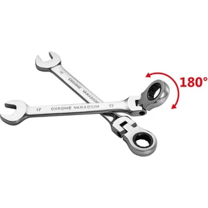 Mafsallı Cırcır Anahtar 13 mm 42 Diş Profesyonel Seri