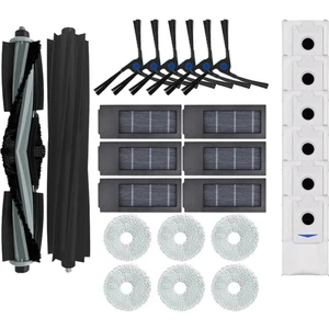 Silindir Yan Fırça Paspas Hepa Filtre Toz Torbası Ecovacs Deebot X2 Omni / X2 / X2 Pro / X2 Pro Plus Parçaları Aksesuarları (Yurt Dışından)