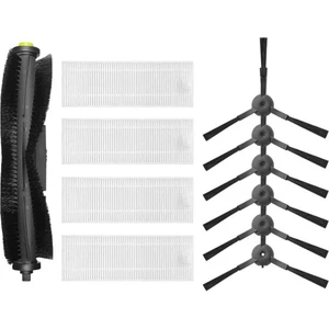 360 Robotlu Süpürge S10 X100 Max Yedek Yedek Parça Aksesuarları Ana Fırça Yan Fırça Hepa Filtre (Yurt Dışından)