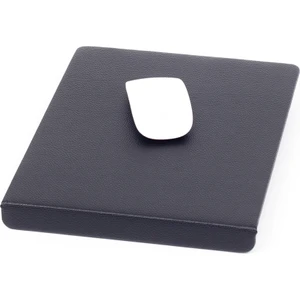 Turgut Office Deri Kenar Korumalı Mousepad Siyah 23 x 30 cm