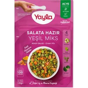 Salata Hazır Yeşil Miks 120 gr